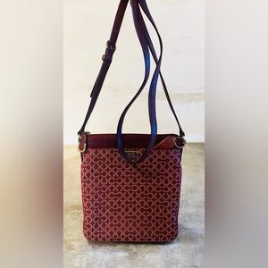 Coach Burgandy Crossbody Bag. Gorgeous!